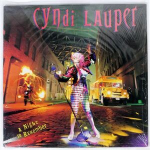 米 CYNDI LAUPER/A NIGHT TO REMEMBER/EPIC E44318 LP