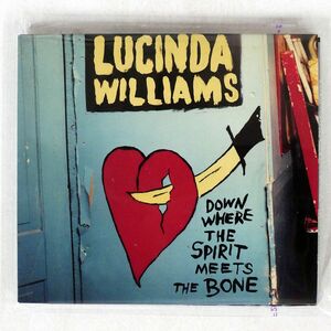 紙ジャケ LUCINDA WILLIAMS/DOWN WHERE THE SPIRIT MEETS THE BONE/HIGHWAY 20 RECORDS H2 001 CD