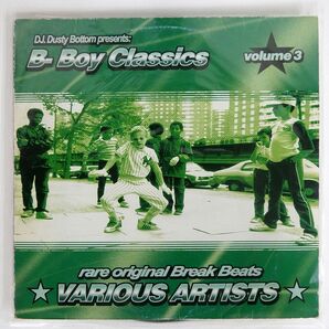 米 VA/DJ DUSTY BOTTOM PRESENTS: B-BOY CLASSICS VOLUME 3/BOTTOM RECORDS 003F99 LPの画像1