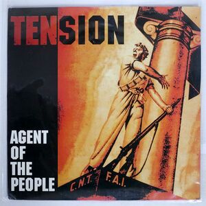 TENSION/AGENT OF THE PEOPLE/UPRISING RECORDS (4) REVOLUTION 5 LP