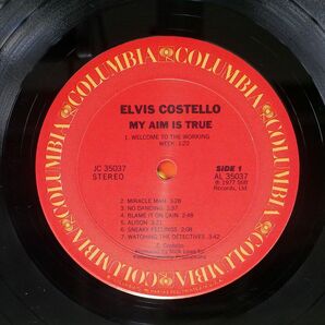 米 ELVIS COSTELLO/MY AIM IS TRUE/COLUMBIA JC35037 LPの画像2