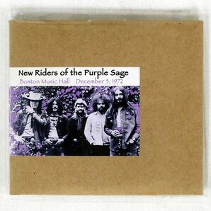 紙ジャケ NEW RIDERS OF THE PURPLE SAGE/LIVE BON MA 12-5-72/KUFALA KUFU 0052 CDの画像1