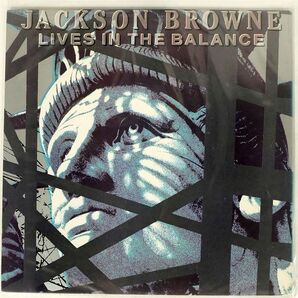 米 JACKSON BROWNE/LIVE IN THE BALANCE/ASYLUM 604571 LPの画像1