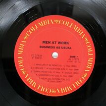 米 MEN AT WORK/BUSINESS AS USUAL/COLUMBIA FC37978 LP_画像2