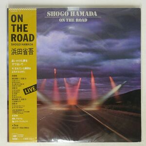 帯付き 浜田省吾/ON THE ROAD/CBSSONY 32AH1410 LP