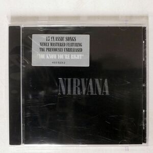 NIRVANA/SAME/GEFFEN RECORDS 293 523-2 CD □