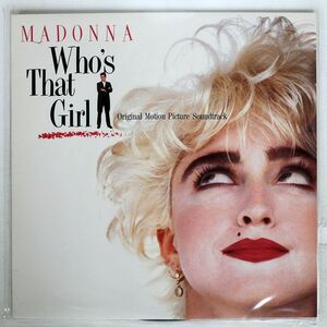 米 MADONNA/WHO’S THAT GIRL (ORIGINAL MOTION PICTURE SOUNDTRACK)/SIRE 125611 LP