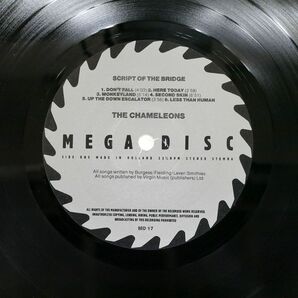 CHAMELEONS/SCRIPT OF THE BRIDGE/MEGA DISC MD17 LPの画像3