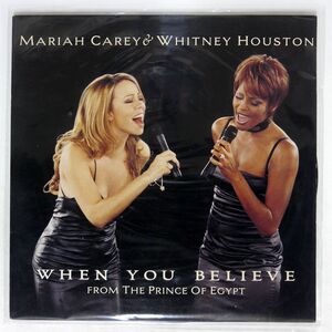 MARIAH CAREY/WHEN YOU BELIEVE (FROM THE PRINCE OF EGYPT)/COLUMBIA COL6665206 12