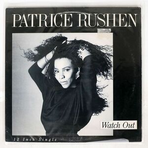 米 プロモ PATRICE RUSHEN/WATCH OUT/ARISTA ADI9563 12