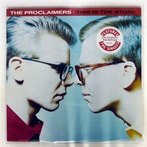 英 PROCLAIMERS/THIS IS THE STORY/CHRYSALIS CHR1602 LP_画像1