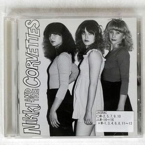 NIKKI AND THE CORVETTES/SAME/BOMP! BCD 4012 CD *