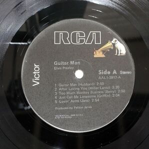 米 ELVIS PRESLEY/GUITAR MAN/RCA AAL13917 LPの画像2