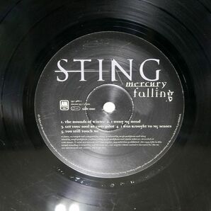 STING/MERCURY FALLING/A&M 5404861 LPの画像2