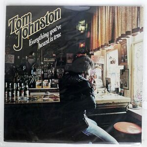 米 TOM JOHNSTON/EVERYTHING YOU’VE HEARD IS TRUE/WARNER BROS. BSK3304 LP