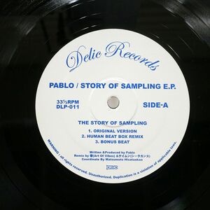 PABLO/STORY OF SAMPLING E.P./DELIC DLP011 12