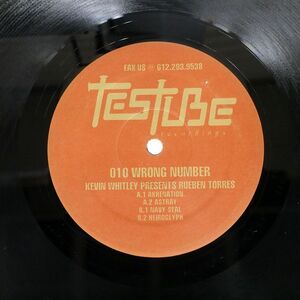 KEVIN WHITLEY PRESENTS RUEBEN THORRES/WRONG NUMBER/TESTUBE RECORDINGS TESTUBE010 12