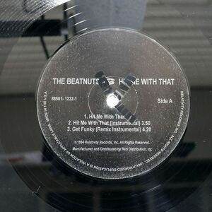 BEATNUTS/HIT ME WITH THAT/RELATIVITY 8856112321 12