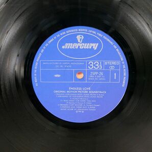 帯付き OST (ダイアナ・ロス、ライオネル・リッチー)/エンドレス・ラブ/MERCURY 25PP26 LPの画像2