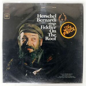 HERSCHEL BERNARDI/SINGS FIDDLER ON THE ROOF/COLUMBIA MASTERWORKS OS3010 LP