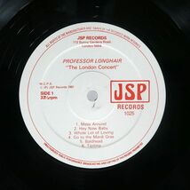 PROFESSOR LONGHAIR/LONDON CONCERT/JSP JSP1025 LP_画像2