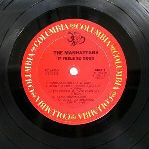 米 MANHATTANS/IT FEELS SO GOOD/COLUMBIA PC34450 LPの画像2