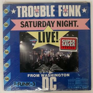 米 TROUBLE FUNK/SATURDAY NIGHT LIVE FROM WASHINGTON DC/ISLAND 904881Y LP