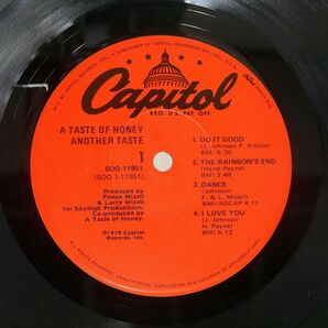 米 A TASTE OF HONEY/ANOTHER TASTE/CAPITOL SOO11951 LPの画像2