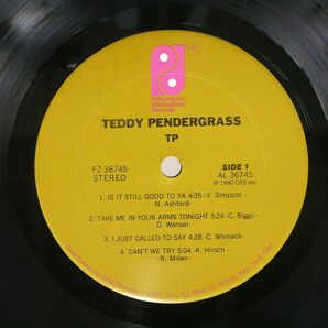 米 TEDDY PENDERGRASS/TP/PHILADELPHIA INTERNATIONAL FZ36745 LPの画像2