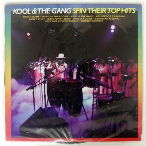 米 KOOL & THE GANG/SPIN THEIR TOP HITS/DE LITE 8225361 LPの画像1