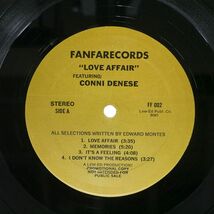 CONNI DENESE/LOVE AFFAIR/FANFARE FF002 LP_画像3