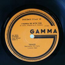 TEXICO/I WANNA BE WITH YOU / ALONE TOGETHER/GAMMA AA 2604 12_画像2