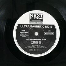 ULTRAMAGNETIC MC’S/GIVE THE DRUMMER SOME / MOE LUV’S THEME/NEXT PLATEAU RECORDS INC. RRJY-8006 12_画像2