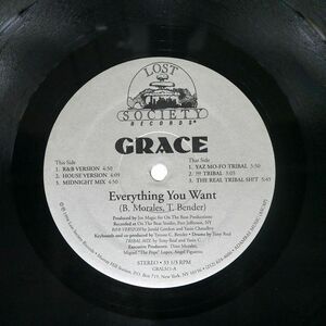 GRACE/EVERYTHING YOU WANT/LOST SOCIETY GRALS11 12