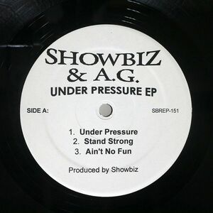 SHOWBIZ & A.G./UNDER PRESSURE EP/NOT ON LABEL SBREP-151 12