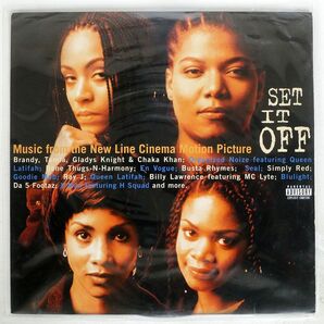 VA/SET IT OFF (MUSIC FROM THE NEW LINE CINEMA MOTION PICTURE)/EASTWEST 619511 LPの画像1