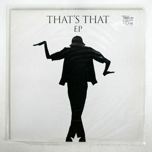 VA/THAT’S THAT EP/JAZZY SPORT JSV081 12