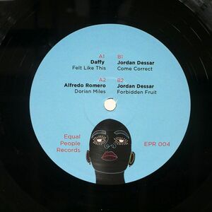 独 VA/DAFFY/FELT LIKE THIS ETC/EQUAL PEOPLE RECORDS EPR004 LP