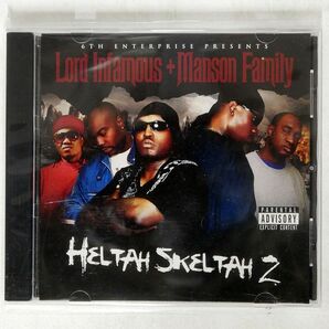 LORD INFAMOUS ＋ MANSON FAMILY/HELTAH SKELTAH 2/6TH ENTER PRISE NONE CD □の画像1