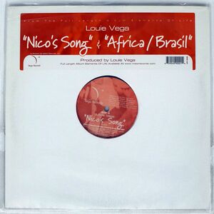 米 LOUIE VEGA/NICO’S SONG / AFRICA/BRASIL/VEGA VR002 12