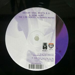 ABICAH SOUL PROJECT/THE I- SERIES: ALTERNATE ROUTES/MOODS & GROOVES MG-025 12