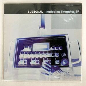 独 SUBTONAL/IMPLODING THOUGHTS EP/ELEKTROLUX E100010 12の画像1