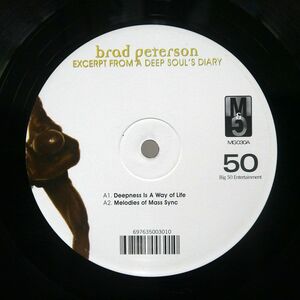 BRAD PETERSON/EXCERPT FROM A DEEP SOUL’S DIARY/MOODS & GROOVES MG030 12