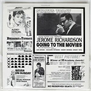 米 JEROME RICHARDSON/GOING TO THE MOVIES/UNITED ARTISTS JAZZ UAJ14006 LP