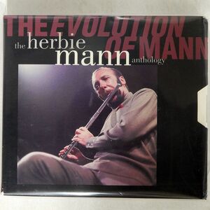 HERBIE MANN/EVOLUTION OF MANN - THE ANTHOLOGY/RHINO RECORDS 8122-71634-2 CD