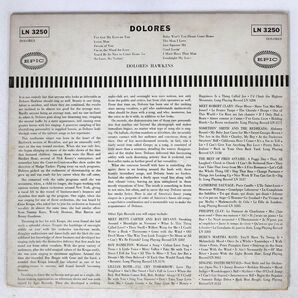 米 ORIGINAL モノラル盤 DOLORES HAWKINS/DOLORES/EPIC LN3250 LPの画像2