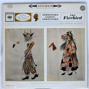 米 ロリン・マゼール/STRAVINSKY CONDUCTS STRAVINSKY: THE FIREBIRD/COLUMBIA MASTERWORKS MS6328 LP