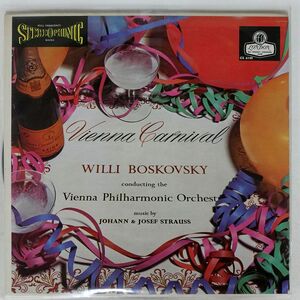 WILLI NODKOVSKY/VIENNA CARNIVAL - MUSIC BY JOHANN AND JOSEF STRAUSS/LONDON CS6149 LP