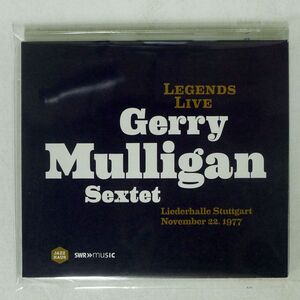 デジパック GERRY MULLIGAN SEXTET/LIEDERHALLE STUTTGART NOVEMBER 22, 1977/JAZZHAUS 101700 CD □