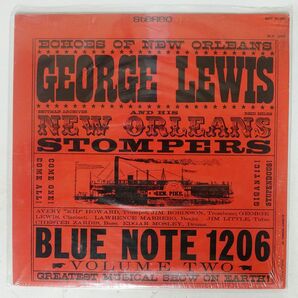 GEORGE LEWIS/VOLUME 2/BLUE NOTE BST81206 LPの画像1